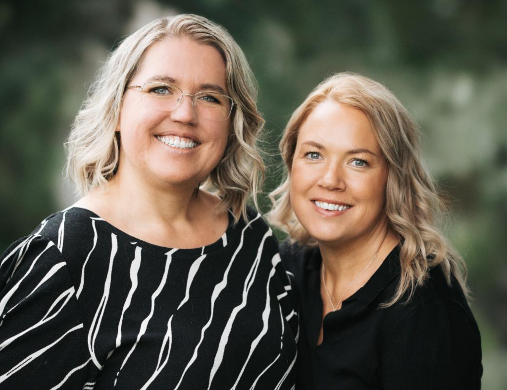 Marina Lundmark och Camilla Höglund
